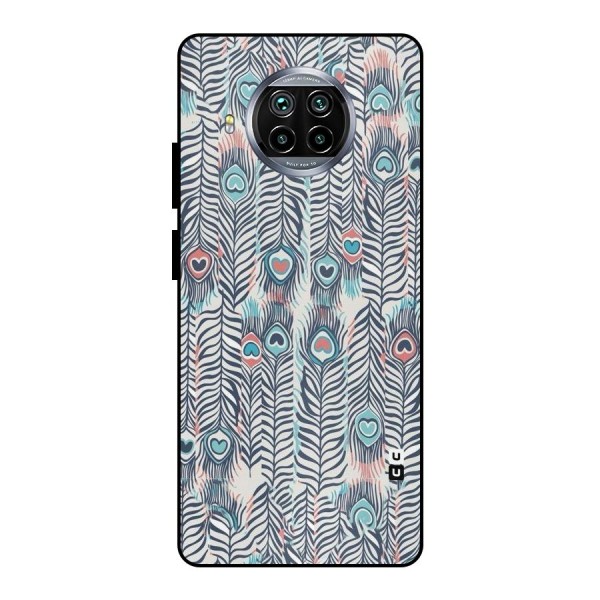 Feather Art Metal Back Case for Mi 10i