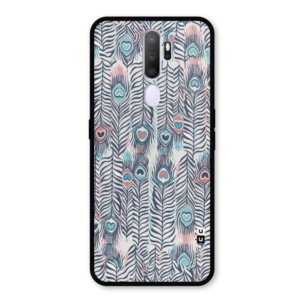 Feather Art Metal Back Case for Oppo A5 (2020)