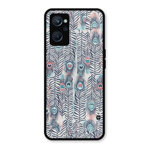 Feather Art Metal Back Case for Realme 9i