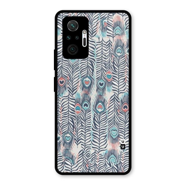 Feather Art Metal Back Case for Redmi Note 10 Pro Max
