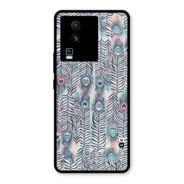 Feather Art Metal Back Case for iQOO Neo 7