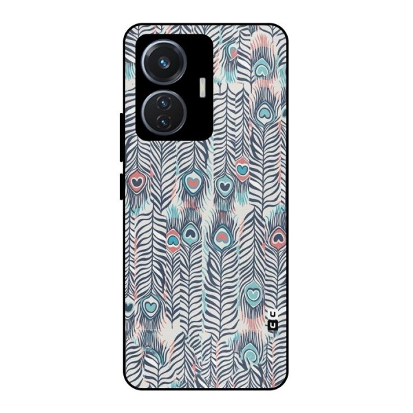 Feather Art Metal Back Case for iQOO Z6 44W