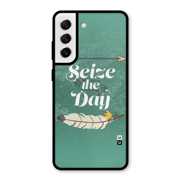 Feather Seize Metal Back Case for Galaxy S21 FE 5G
