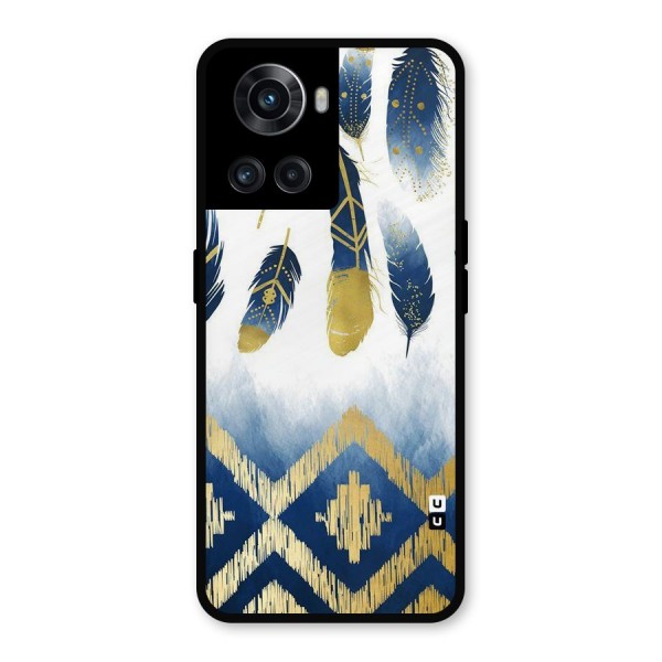 Feathers Beauty Metal Back Case for OnePlus 10R