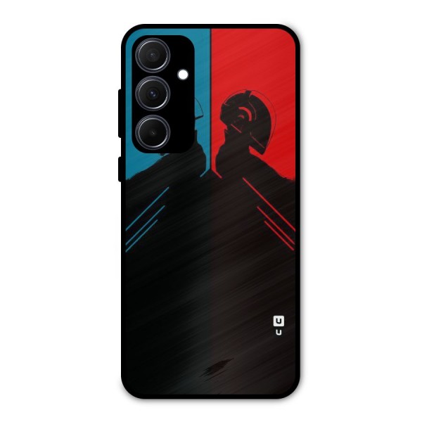 Fight Colours Metal Back Case for Galaxy A35
