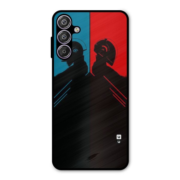 Fight Colours Metal Back Case for Galaxy F15