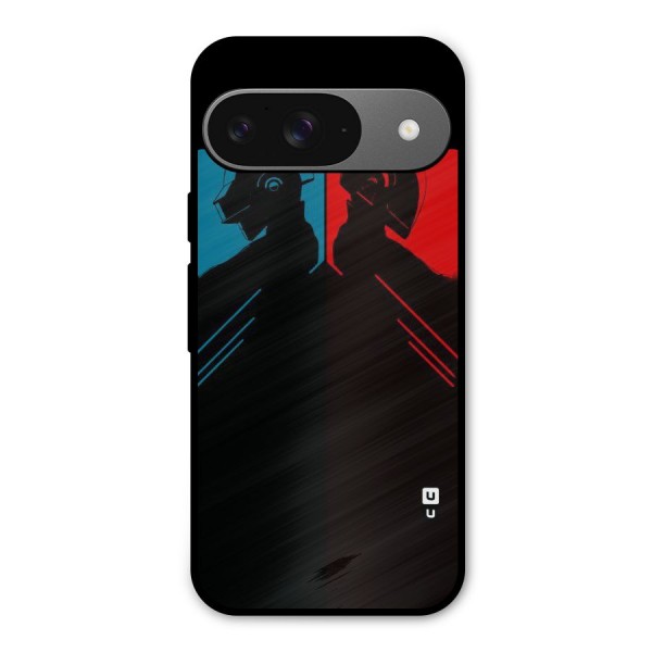 Fight Colours Metal Back Case for Google Pixel 9