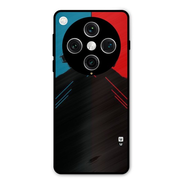 Fight Colours Metal Back Case for Oppo Find X8 Pro