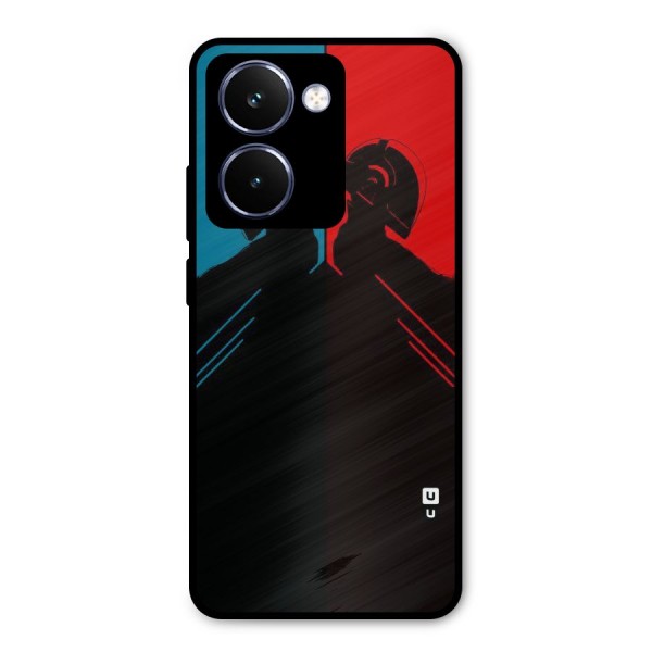 Fight Colours Metal Back Case for Realme P3 Ultra