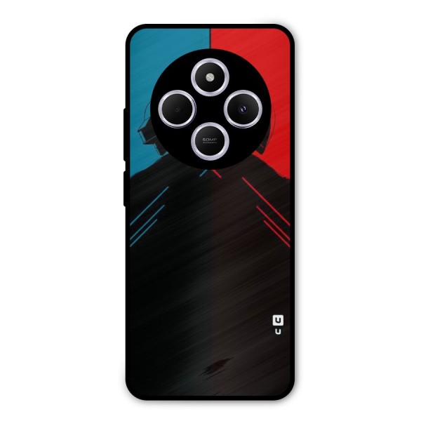 Fight Colours Metal Back Case for Redmi A4
