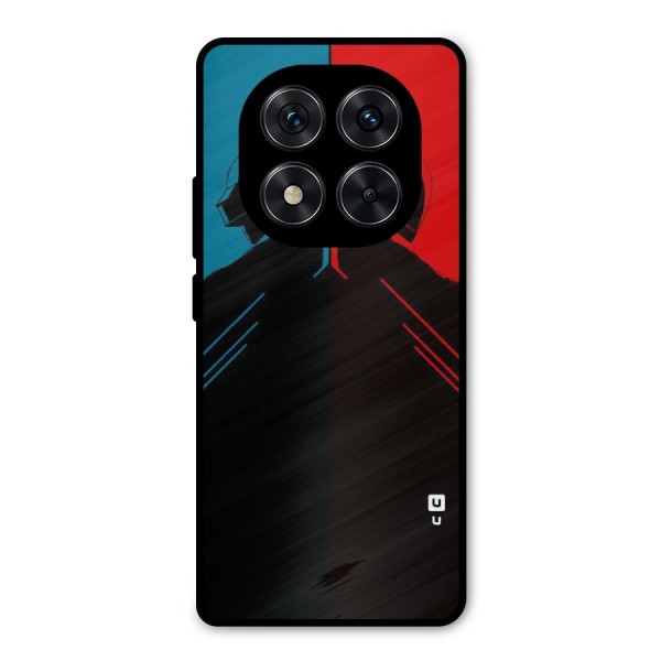 Fight Colours Metal Back Case for Redmi Note 14 Pro 5G
