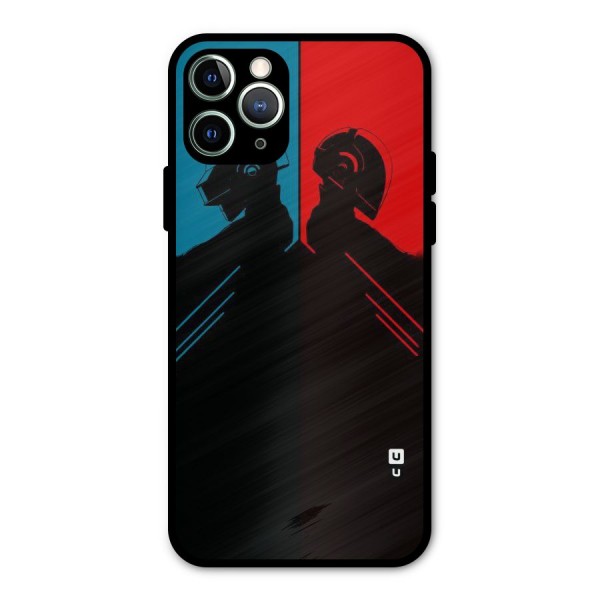 Fight Colours Metal Back Case for iPhone 11 Pro Max