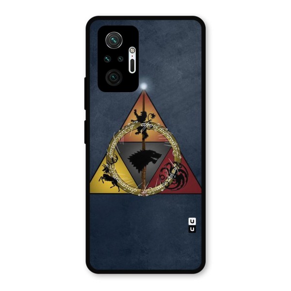 Fight For Crown Metal Back Case for Redmi Note 10 Pro Max