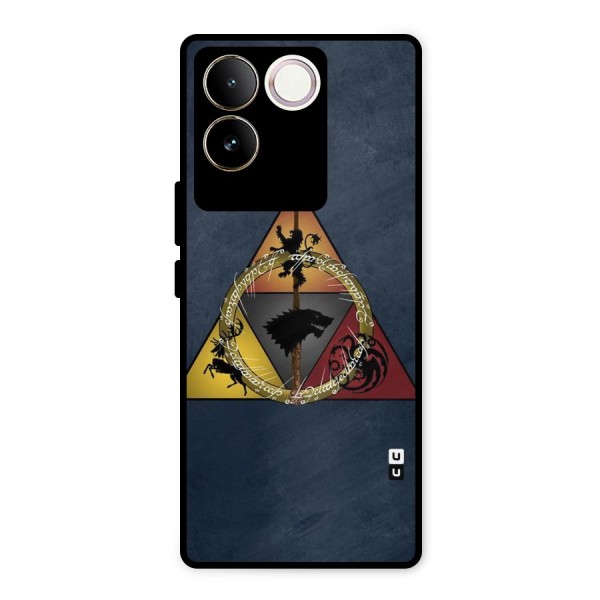 Fight For Crown Metal Back Case for iQOO Z7 Pro