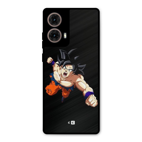 Fighting Goku Metal Back Case for Moto G85