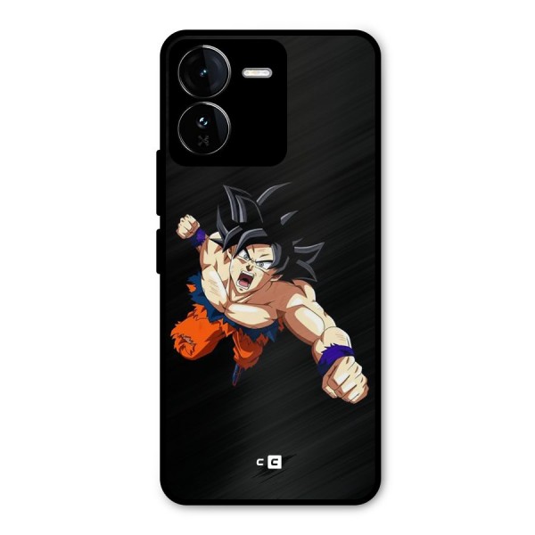 Fighting Goku Metal Back Case for iQOO Z9