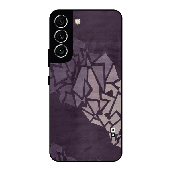 Fine Abstract Metal Back Case for Galaxy S22 5G