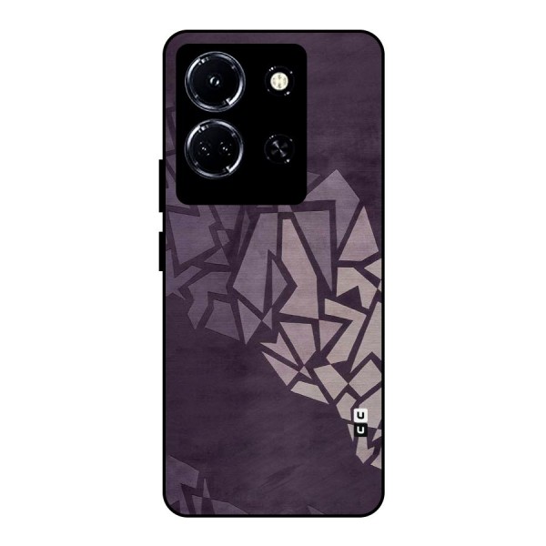 Fine Abstract Metal Back Case for Infinix Note 30 5G