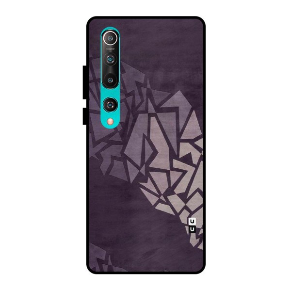 Fine Abstract Metal Back Case for Mi 10