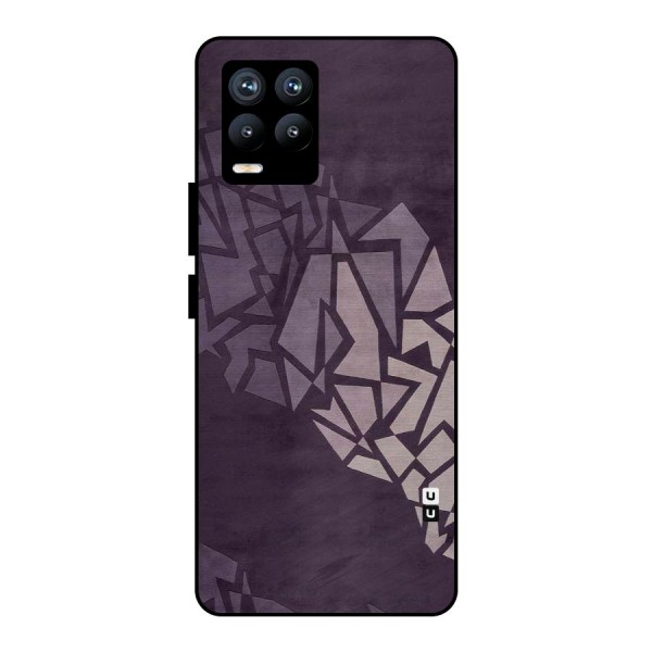 Fine Abstract Metal Back Case for Realme 8 Pro