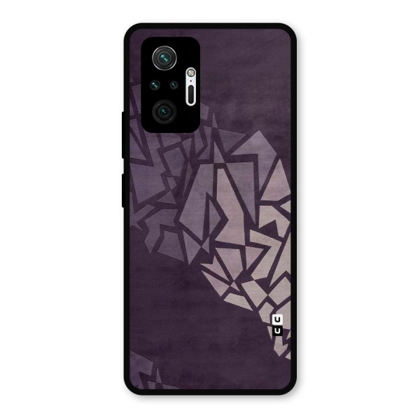Fine Abstract Metal Back Case for Redmi Note 10 Pro Max