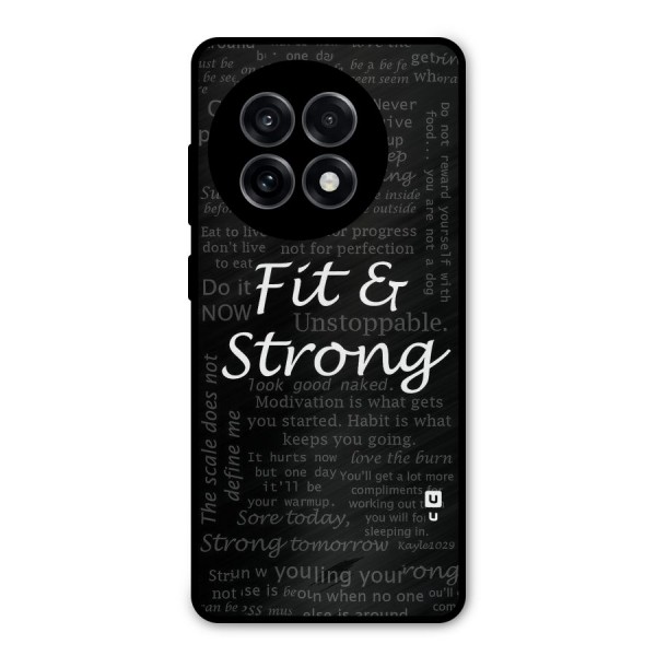 Fit And Strong Metal Back Case for OnePlus 13R