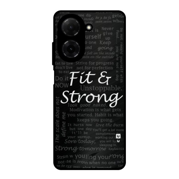Fit And Strong Metal Back Case for Poco C71