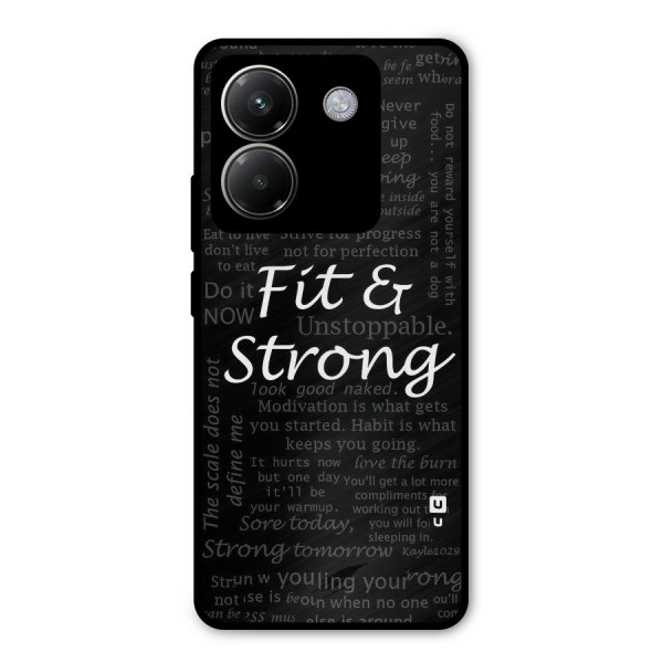 Fit And Strong Metal Back Case for Poco M7 Pro 5G