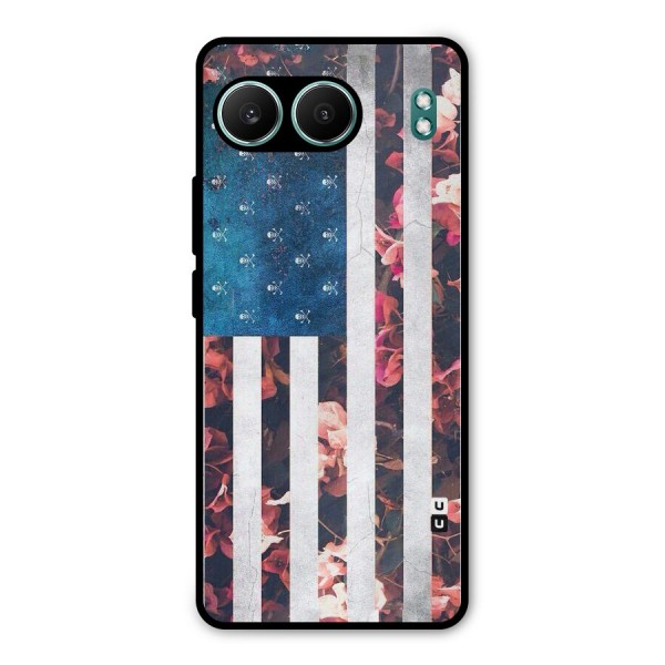 Flag Stripes Metal Back Case for OnePlus Nord 4