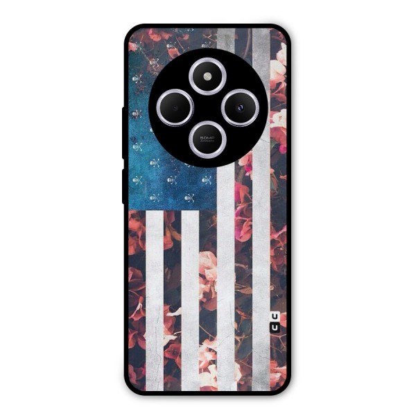 Flag Stripes Metal Back Case for Redmi A4
