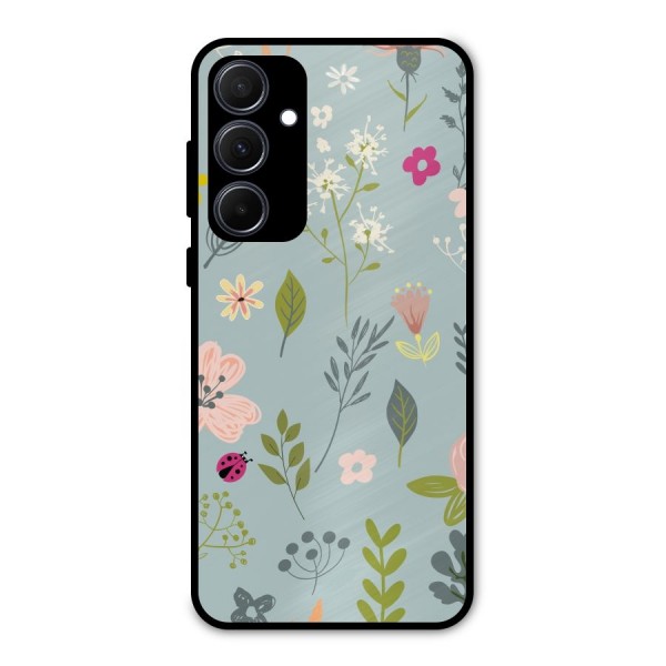 Flawless Flowers Metal Back Case for Galaxy A35