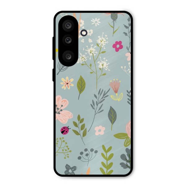 Flawless Flowers Metal Back Case for Galaxy M56