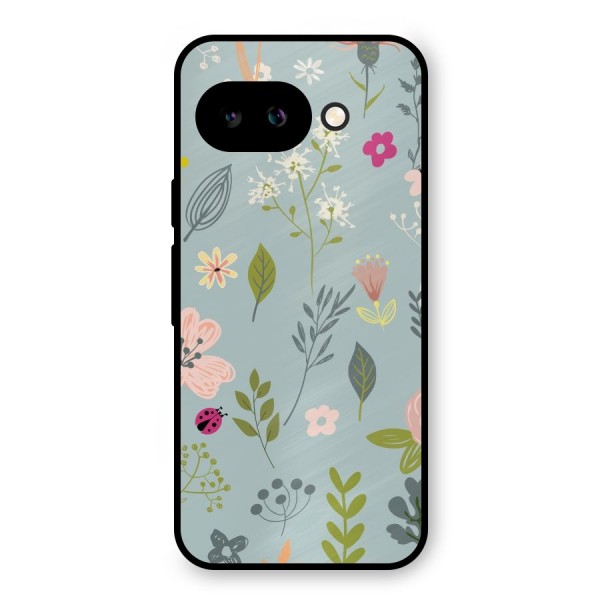 Flawless Flowers Metal Back Case for Google Pixel 9a