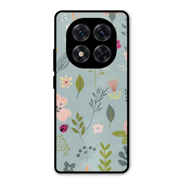 Flawless Flowers Metal Back Case for Redmi Note 14 Pro 5G