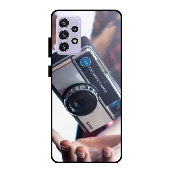 Floating Camera Metal Back Case for Galaxy A72