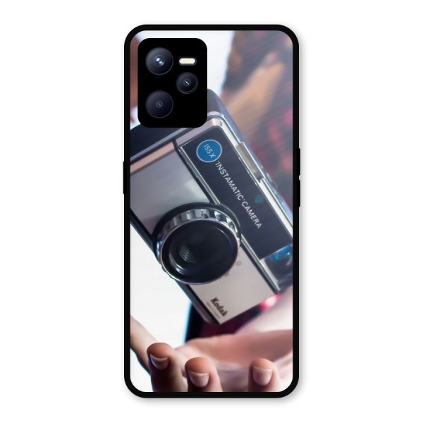Floating Camera Metal Back Case for Realme C35