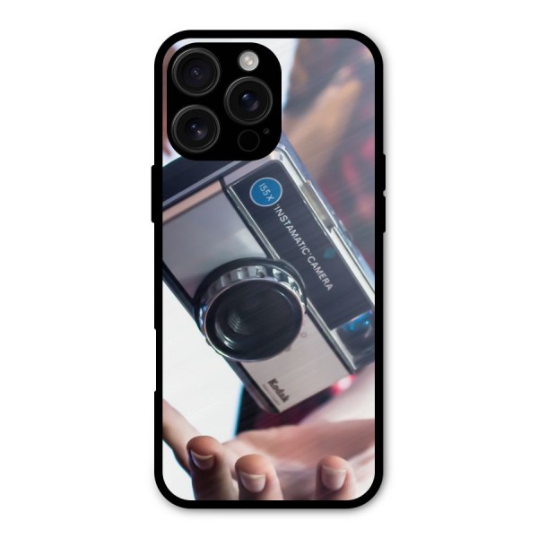 Floating Camera Metal Back Case for iPhone 16 Pro Max