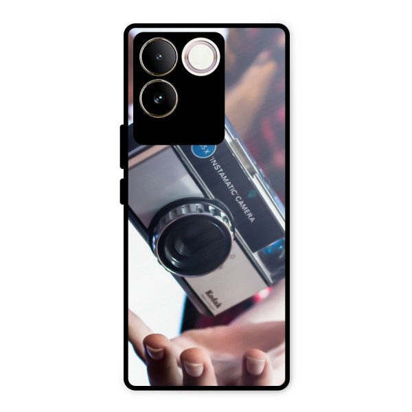 Floating Camera Metal Back Case for iQOO Z7 Pro