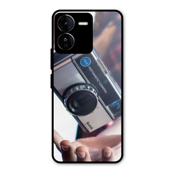 Floating Camera Metal Back Case for iQOO Z9