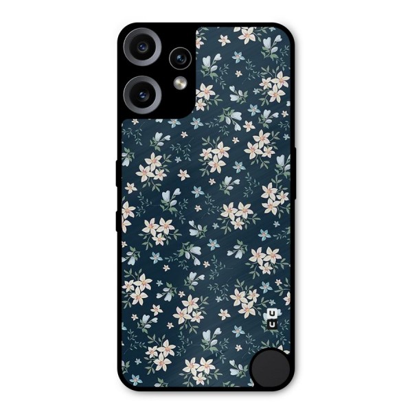 Floral Blue Bloom Metal Back Case for Nothing CMF Phone 2 Pro