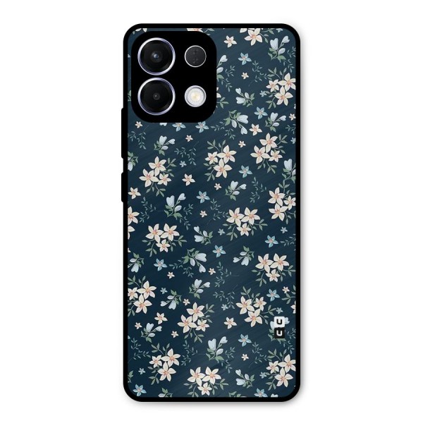 Floral Blue Bloom Metal Back Case for Oppo K13