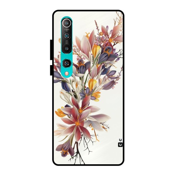 Floral Bouquet Metal Back Case for Mi 10