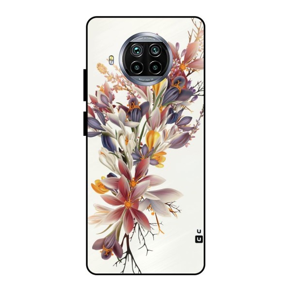 Floral Bouquet Metal Back Case for Mi 10i