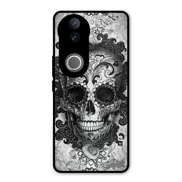 Floral Ghost Metal Back Case for iQOO Z10R