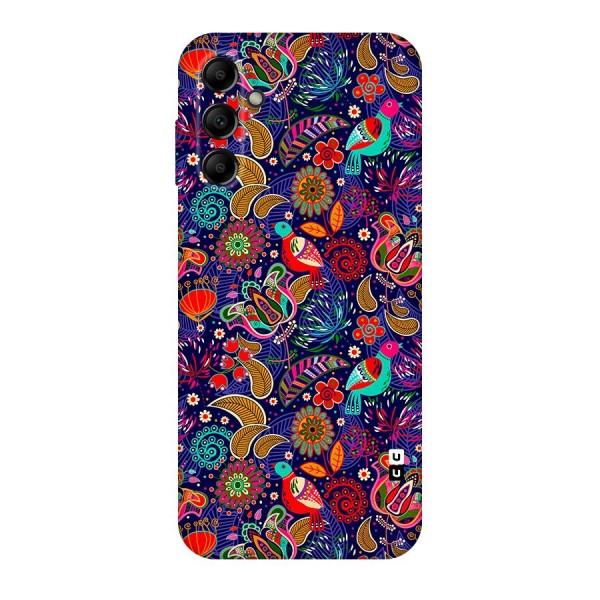 Floral Seamless Pattern Spring Flowers Original Polycarbonate Back Case for Galaxy A14 5G