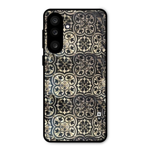 Floral Tile Metal Back Case for Galaxy M56