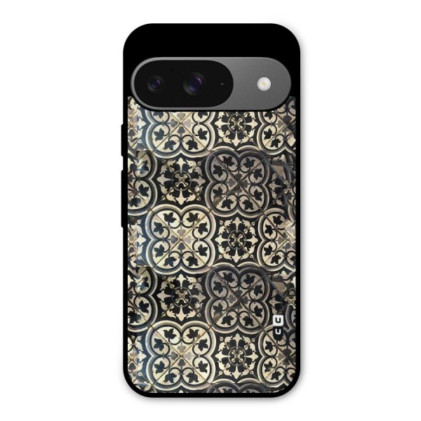 Floral Tile Metal Back Case for Google Pixel 9