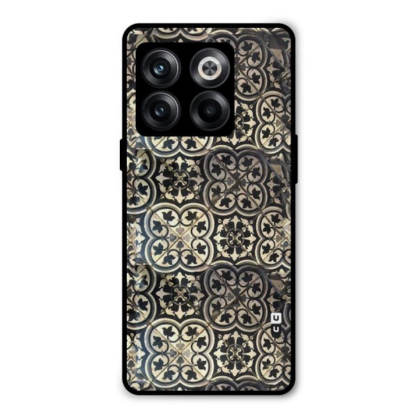 Floral Tile Metal Back Case for OnePlus 10T