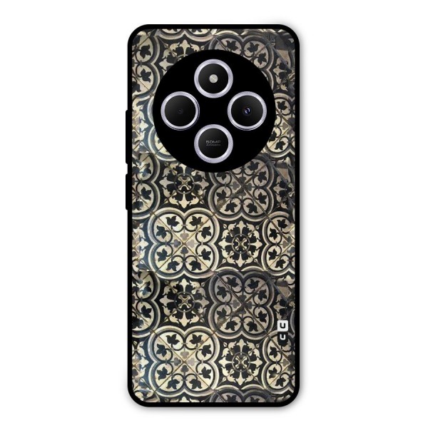 Floral Tile Metal Back Case for Redmi A4