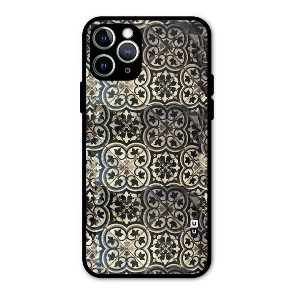 Floral Tile Metal Back Case for iPhone 11 Pro Max